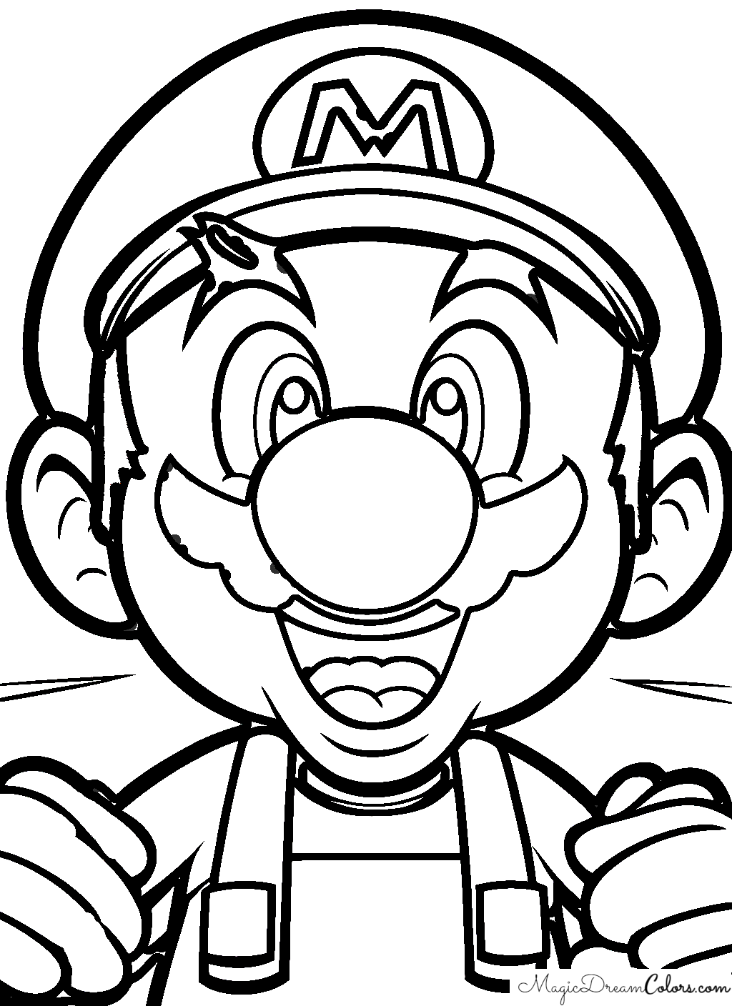 Super Mario Ausmalbilder kostenlos | | MagicDreamColors